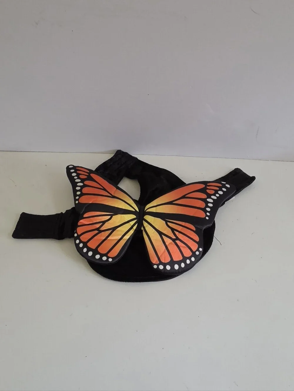 Thrills & Chills Monarch Butterfly Pet Vest Harness Costume Small Dogs Or Cats